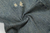 Yıkanmış Yırtık Detaylı İspanyol Paça Jean Pantolon, arka görünüm — Navra Wear