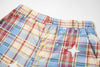 2000s Trendy Painted Plaid Wide Leg Street Pants