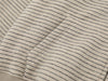 Çizgili Oversize Sweatshirt, yakın çekim — Navra Wear
