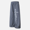 Wide Leg Gotik Baskılı Jogger, yan görünüm — Navra Wear
