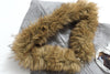 Heart Zip Fur Hood Sweatshirt