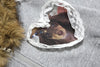 Heart Zip Fur Hood Sweatshirt