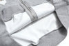 Kalp Baskılı Fermuarlı Sweatshirt, kombin görünüm — Navra Wear