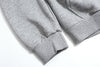 Kalp Baskılı Fermuarlı Sweatshirt, önden görünüm — Navra Wear