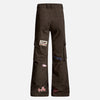 Modern Niche Relaxed Bell Utility Denim
