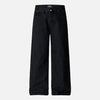 Heritage Style Letter Print Rinse Denim