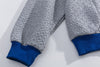 Kolej Baskılı Bisiklet Yaka Sweatshirt, stil görünüm — Navra Wear