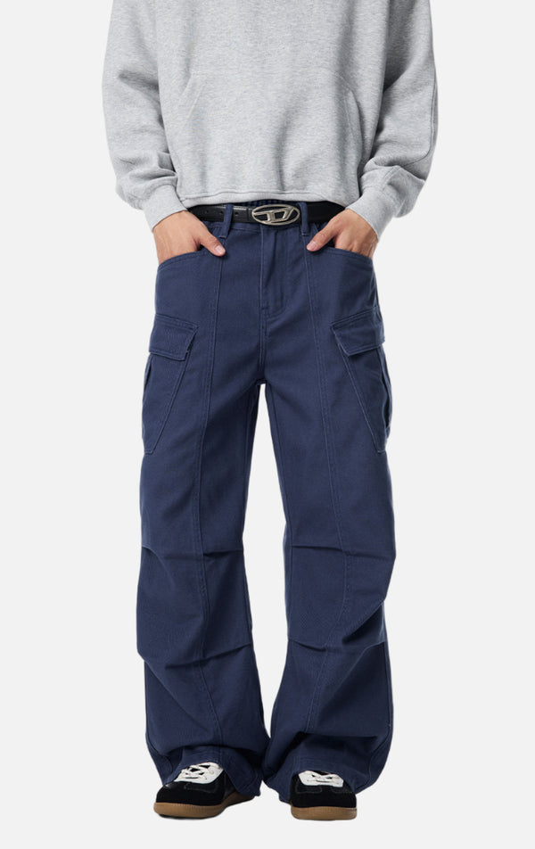 All-American Classic Leg Pintuck Street Jeans