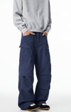Western Style Classic Leg Pintuck Utility Denim