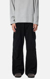 Western Style Classic Leg Pintuck Utility Denim