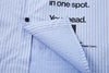Çizgili Gömlek, yakın çekim — Navra Wear