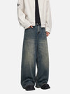 Western Style Bell Leg Classic Rinse Denim