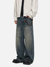 Western Style Bell Leg Classic Rinse Denim