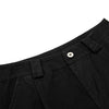 Classic European Style Willow Nail Bell Leg Utility Denim