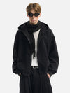 Sharp Double Zip Hood Sweatshirt