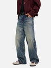 Western Style High Street 3D Denim