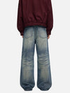 Western Style High Street 3D Denim