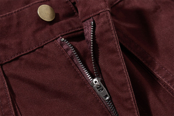 Heritage Stud Decorative Flare Leg Jeans alternatif görünüm