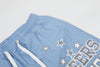Wide Leg Yıldız Baskılı Pantolon, stil görünüm — Navra Wear