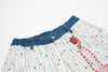 Embroidered Balloon Wide-Leg