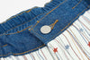 Wide Leg Nakışlı Pantolon, önden görünüm — Navra Wear