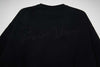 Oversize Bisiklet Yaka Sweatshirt, yan görünüm — Navra Wear