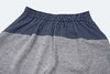Wide Leg Color Block Pantolon, kombin görünüm — Navra Wear