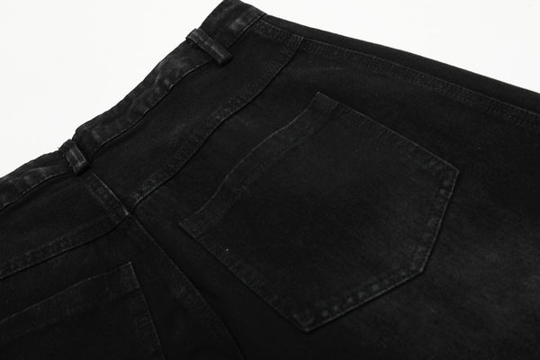 Balloon Denim Trousers - Oversized Bell-Leg alternatif görünüm