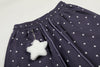 Vintage Wide Leg Yıldız Baskılı Jogger, yan görünüm — Navra Wear