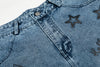 Open Sky Graphic Vintage Shorts
