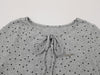 Peplum Ruffled Starry T-Shirt