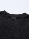 Inhumane Print Big-Silhouette T-Shirt