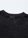 Grungy Artwork Tee with Memento Motif