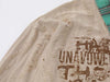 Raw-Edge Illustrated Full-Sleeve Shirt