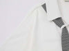 Celestial Bar-Print Relaxed Collar Shirt