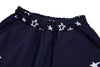 Wide Leg Yıldız Baskılı Jogger, yakın çekim — Navra Wear