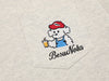 Chill Henley Tee with Cartoon Illustrated