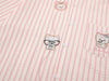 Chill Cartoon Needle-Art Button-Up Shirt