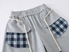 Plaid Balloon Trousers