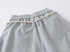 Ekose Bol Kesim Pantolon, model üzerinde — Navra Wear