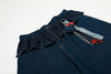 Ruffled Waist Bell-Leg Denim