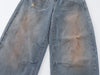 Faded Relaxed Denim - Bell Leg