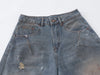 Faded Relaxed Denim - Bell Leg