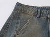 Grunge Faded Bell-Leg Denim