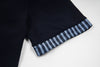 Scarf Mock Checkered T-Shirt
