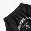Wide Leg Grafiti Baskılı Jogger, model üzerinde — Navra Wear