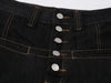 Yüksek Bel İspanyol Paça Jean Pantolon, model üzerinde — Navra Wear