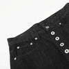 High-Waisted Bell-Leg Denim