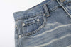 Vintage İspanyol Paça Jean Pantolon, önden görünüm — Navra Wear