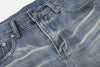 Vintage İspanyol Paça Jean Pantolon, detay görünüm — Navra Wear